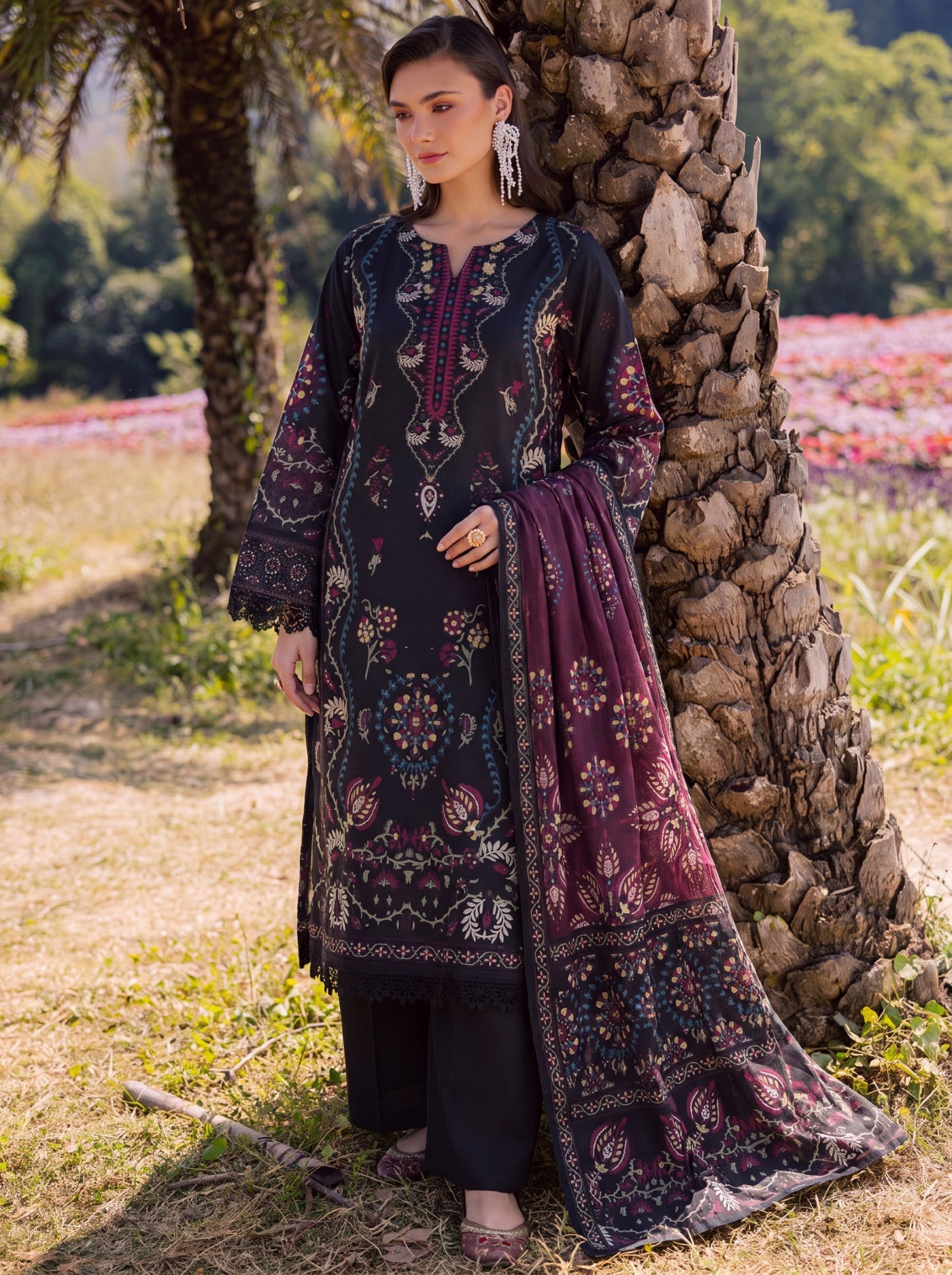 SAFWA 3-PIECE UNSTITHED LAWN COLLECTION