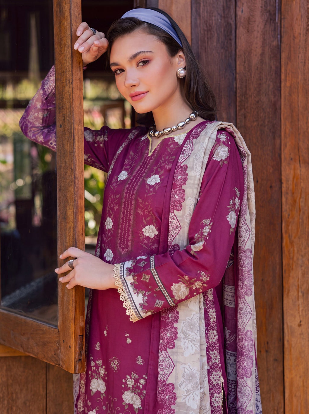 SAFWA 3-PIECE UNSTITHED LAWN COLLECTION