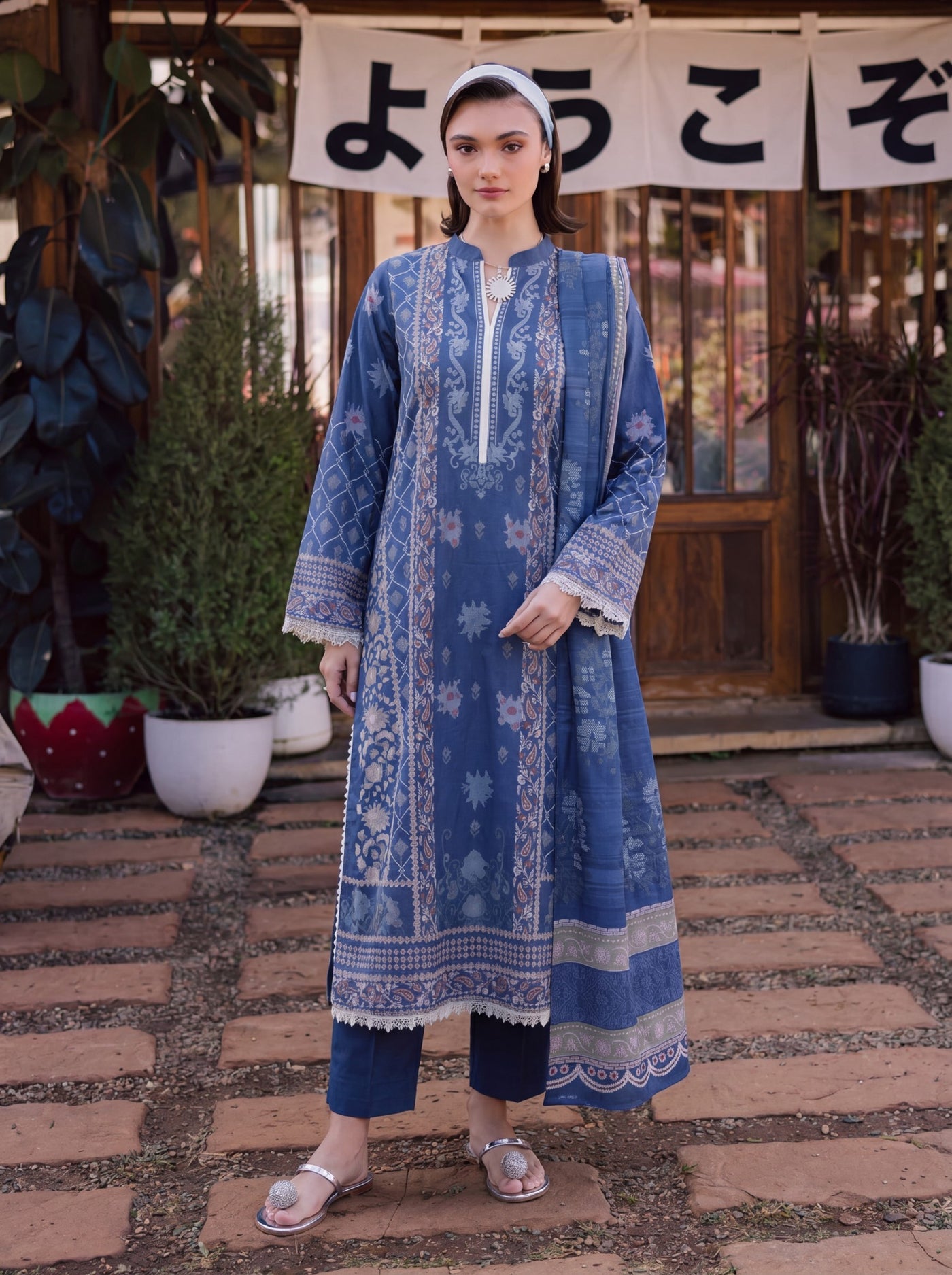 SAFWA 3-PIECE UNSTITHED LAWN COLLECTION