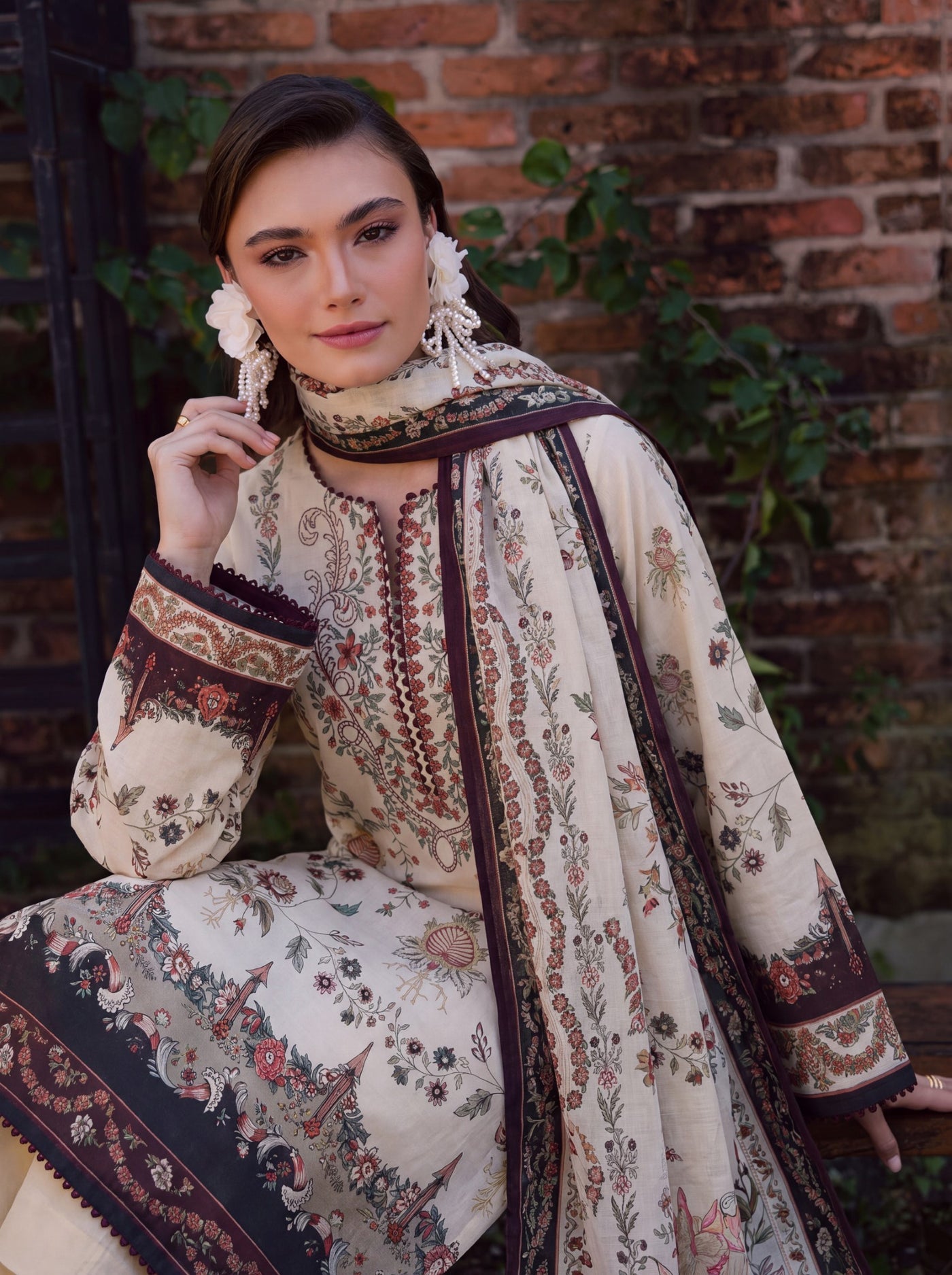 SAFWA 3-PIECE UNSTITHED LAWN COLLECTION