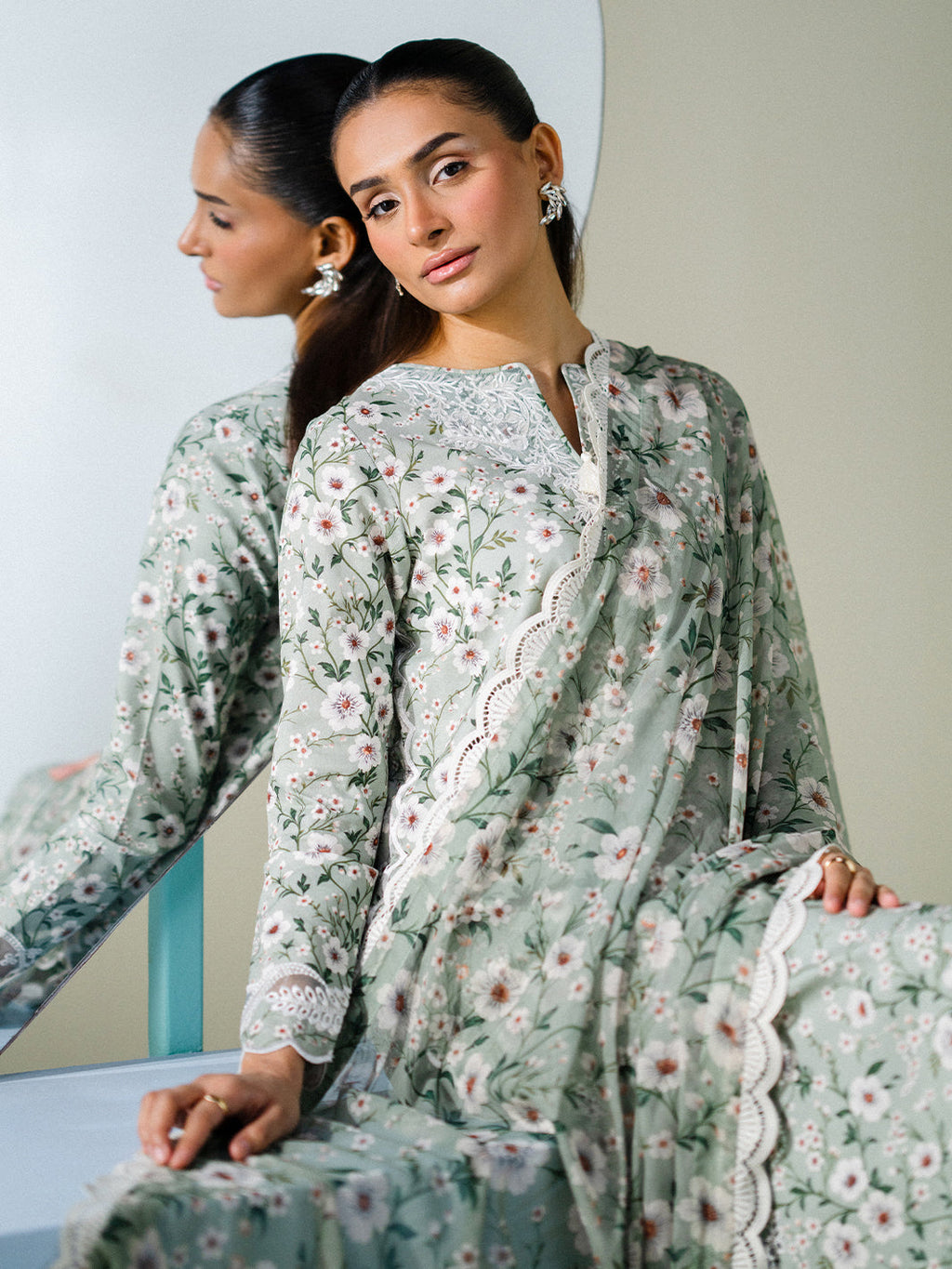 FnF MINT MUSE | 3PC UNSTITCHED