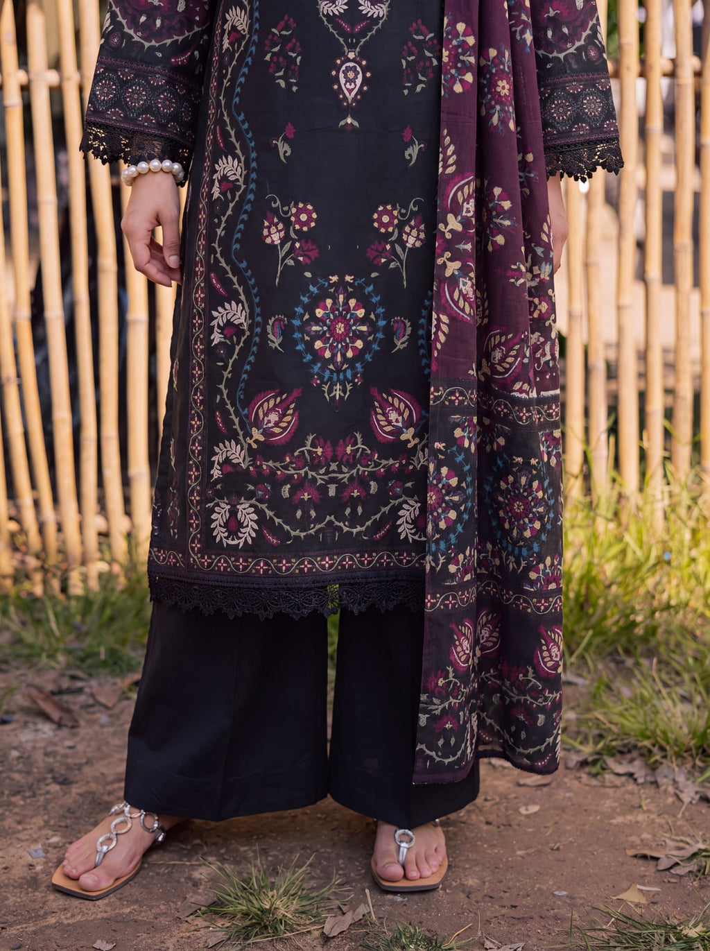 SAFWA 3-PIECE UNSTITHED LAWN COLLECTION