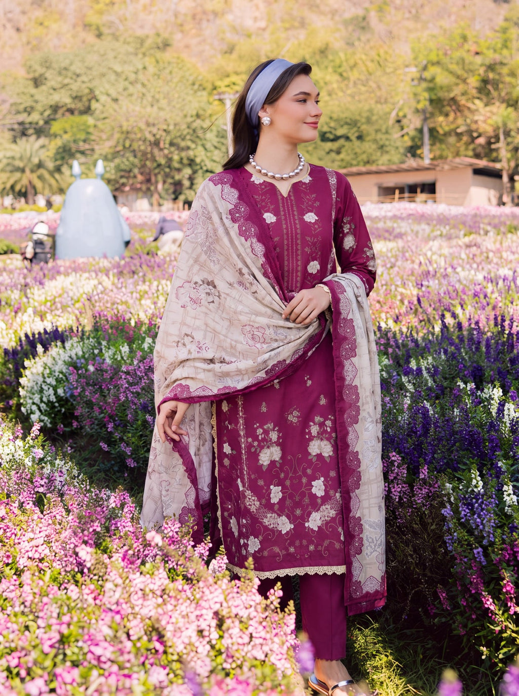SAFWA 3-PIECE UNSTITHED LAWN COLLECTION