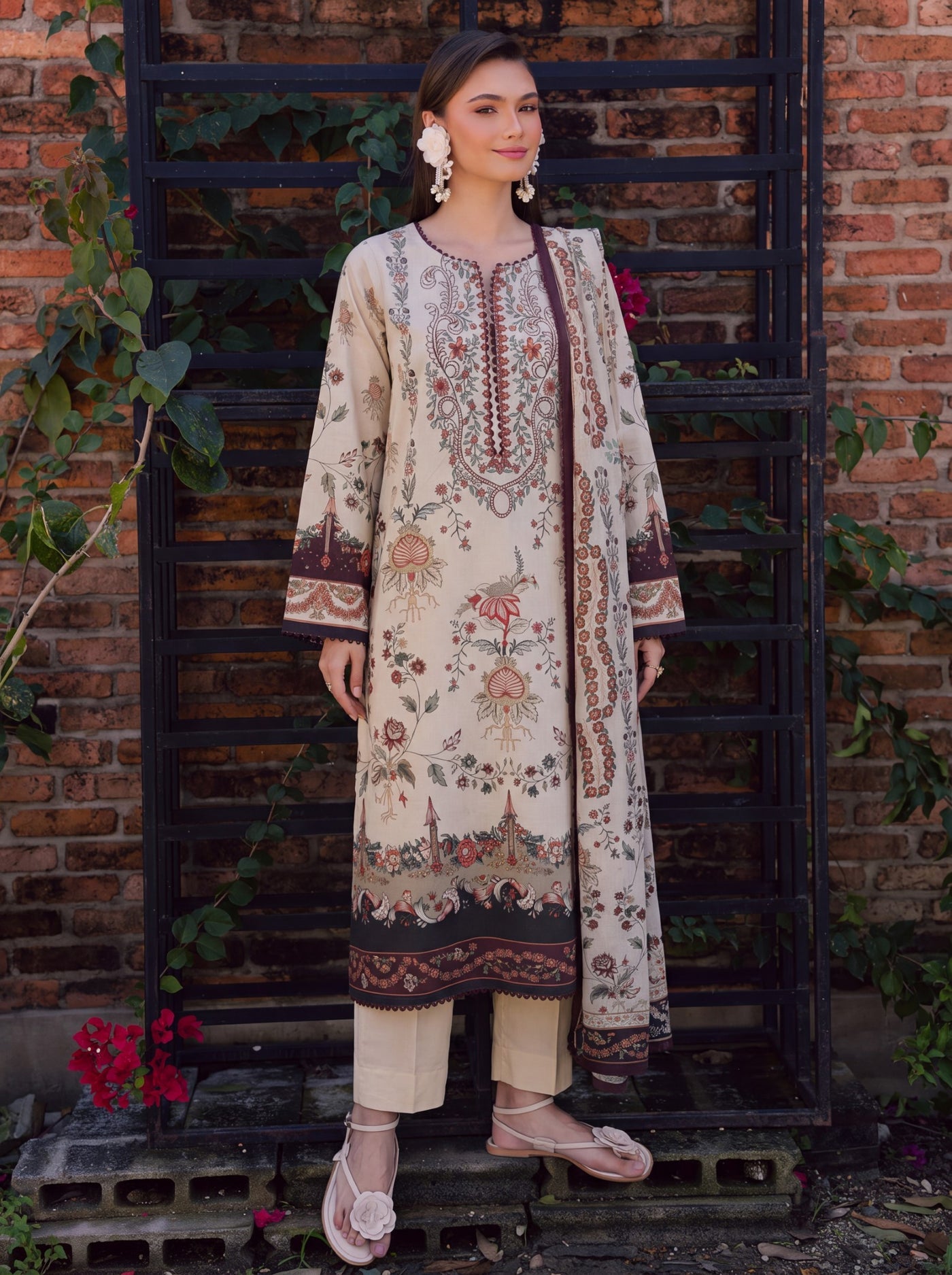 SAFWA 3-PIECE UNSTITHED LAWN COLLECTION