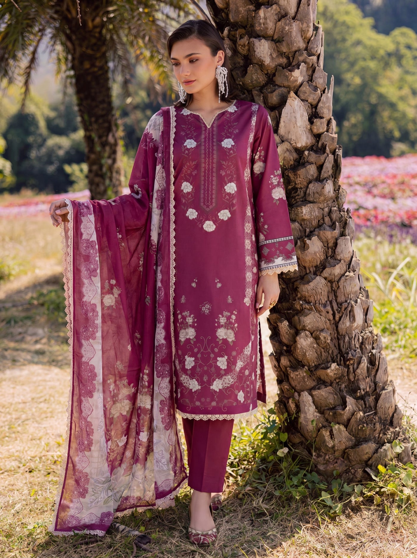 SAFWA 3-PIECE UNSTITHED LAWN COLLECTION