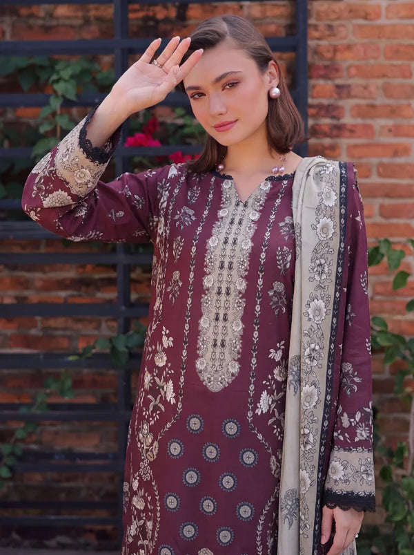 SAFWA 3-PIECE UNSTITHED LAWN COLLECTION